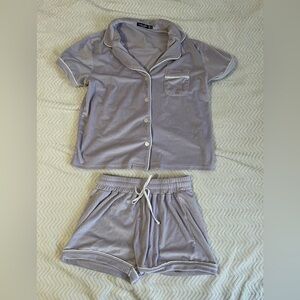Women's Lavender Pajama Set